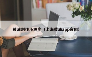 桂阳黄浦制作小程序（上海黄浦app官网）
