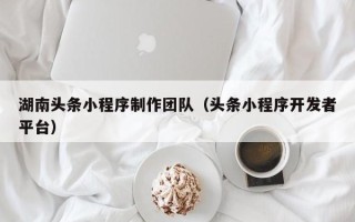桂阳湖南头条小程序制作团队（头条小程序开发者平台）